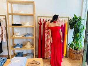 Deija Offshoulder Maxi
