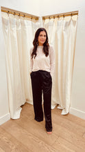 Load image into Gallery viewer, Pleated Satin Pant
