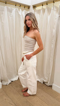 Load image into Gallery viewer, Cotton rib Bandeau top
