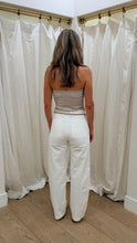 Load image into Gallery viewer, Cotton rib Bandeau top
