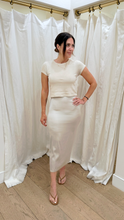 Load image into Gallery viewer, Lustre Column Skirt
