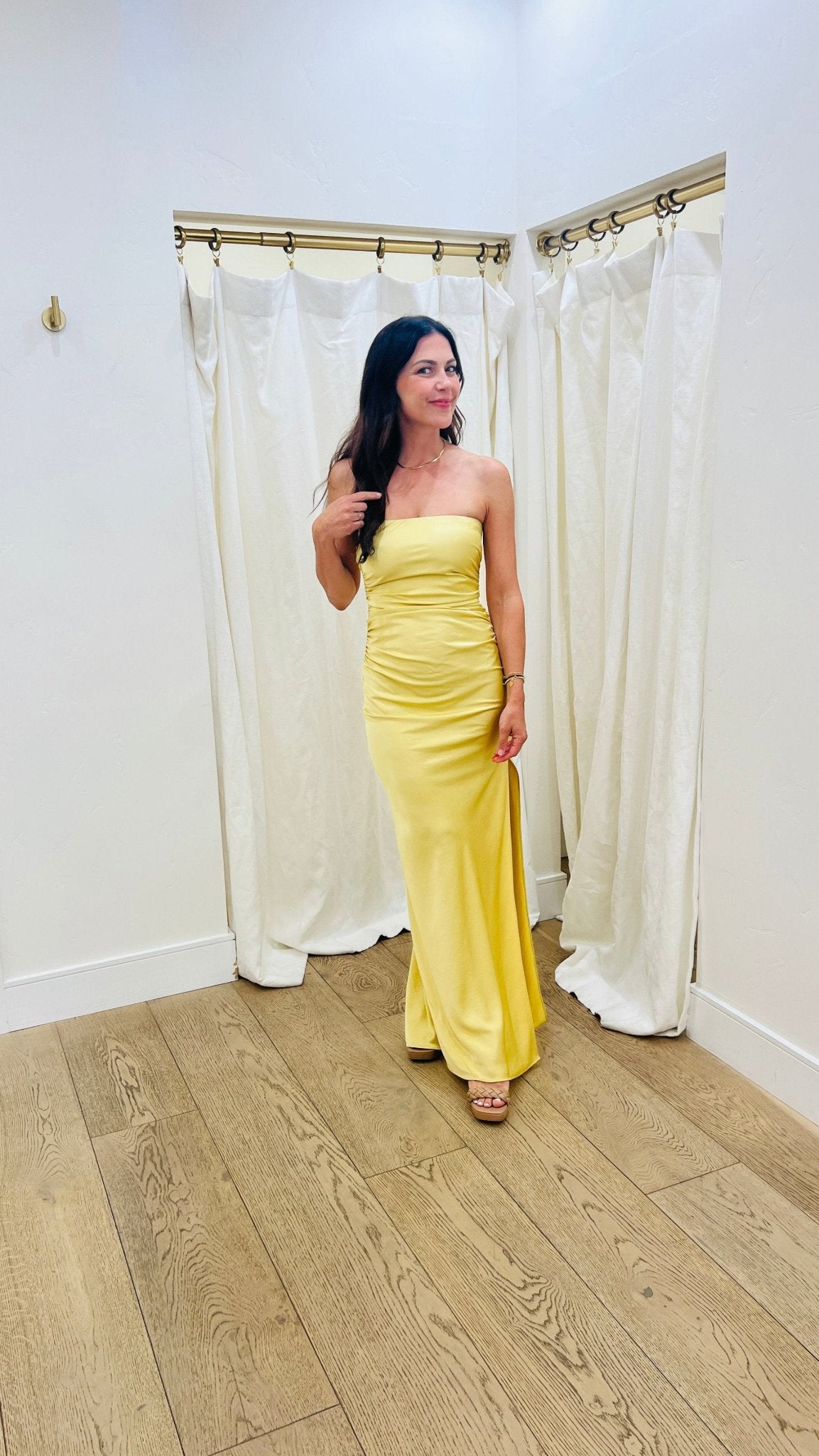 Eternity Strapless Maxi Dress – Jade Allen Boutique